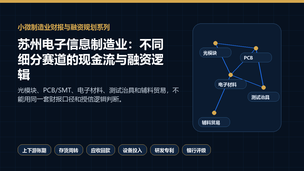 苏州电子信息制造业专题封面